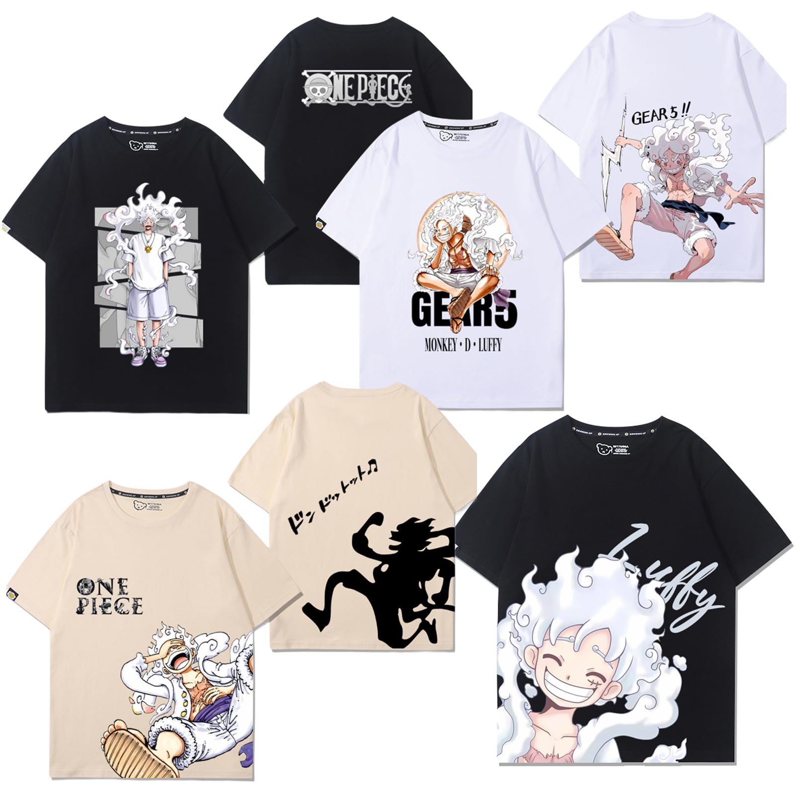 Amazon.co.jp: [BOSHU] ワンピース 周辺 ルフィ tシャツ ニカ形態